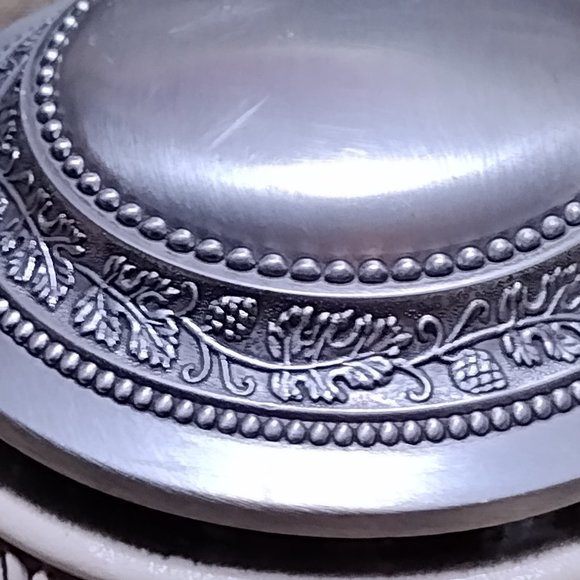 🎬 GERZ Ramstein/Pfalz Pewter Lidded Beer Stein - Picture 11 of 14